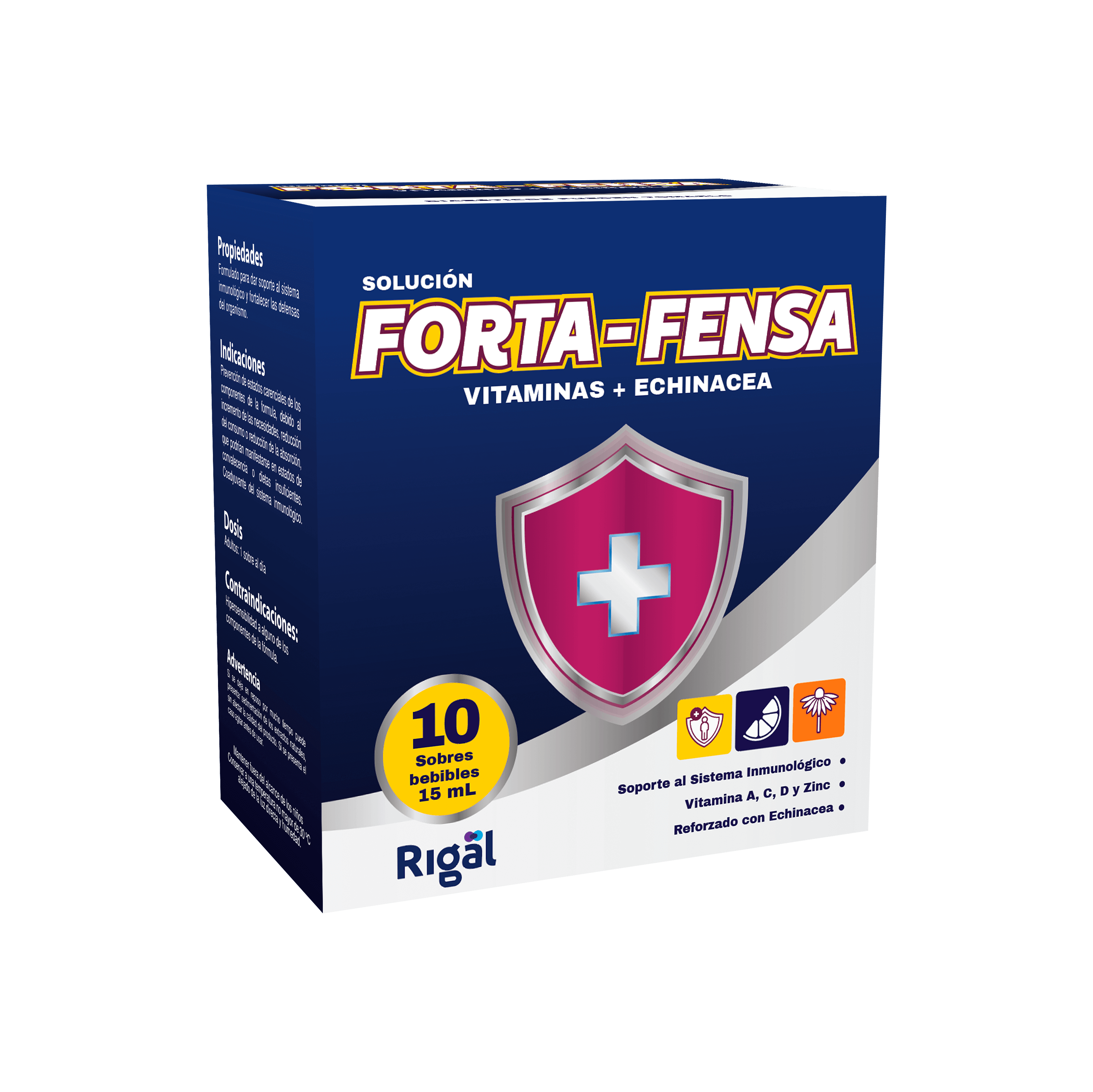 Forta Fensa Caja x 10 sobres x 15 mL